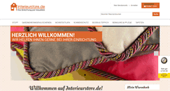 Desktop Screenshot of interieurstore.de