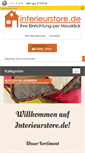 Mobile Screenshot of interieurstore.de